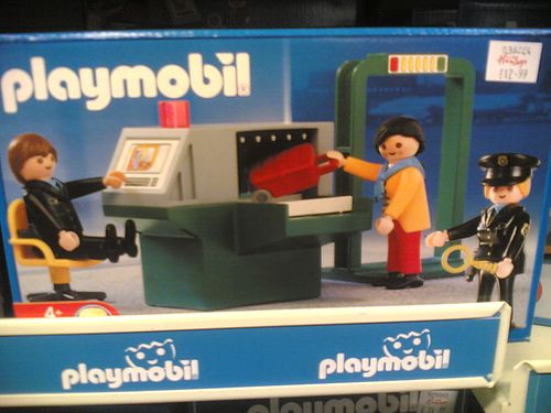 Playmobil airport security