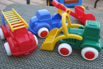 Chubbies toy trucks