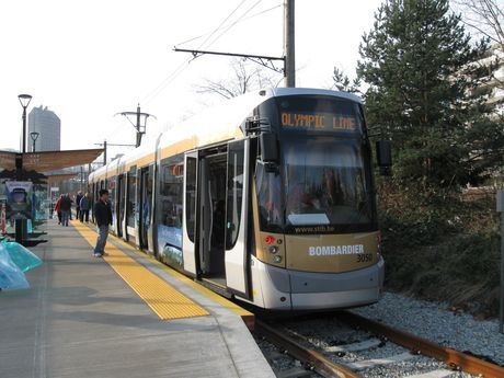 Olympic Line streetcar