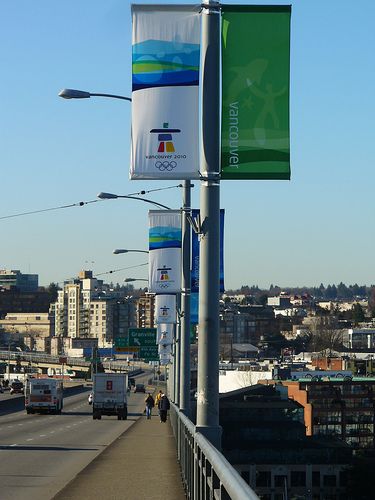Vancouver Olympic banners