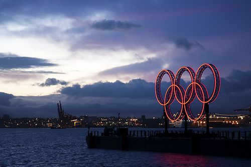 Olympic Rings in Vancouver