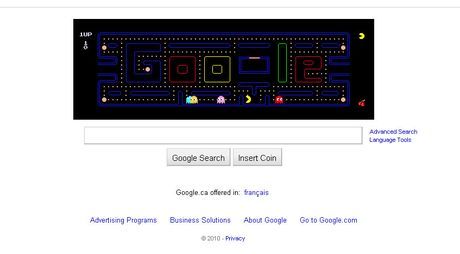 Pac-Man (Google's 30th Anniversary Version) Gameplay 