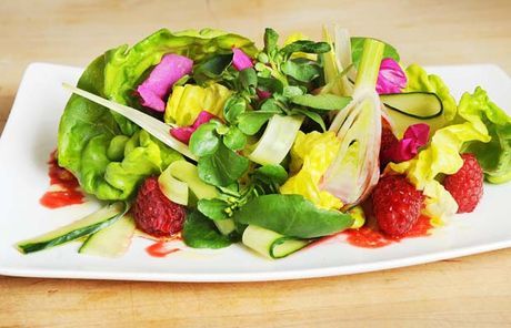 Mixed Green Salad Recipe (Simple & the Best) - Cubes N Juliennes