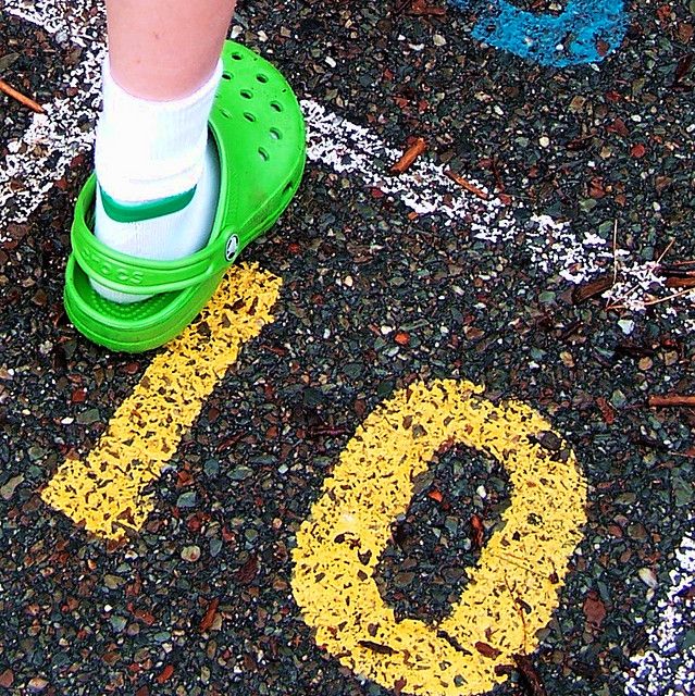 Hopscotch numbers