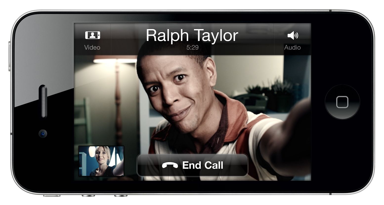 Skype video chat on iPhone