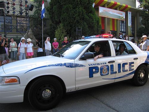 Vancouver Police car