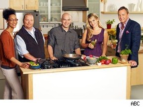 Cast of the new daytime talk show, The Chew