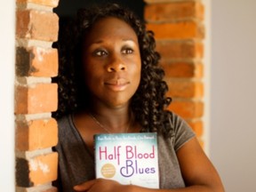 B.C. author Esi Edugyan's novel Half-Blood Blues is nominated for three major prizes. Photograph by: ARNOLD LIM, TIMES COLONIST