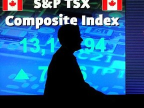 The S&P/TSX Composite Index closed up 38 points today.