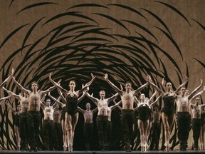 Dancers from the National Ballet performing Crystal Pite's Emergence.