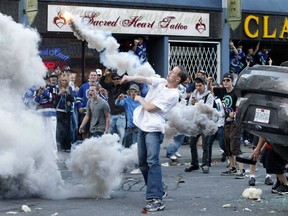 Stanley Cup rioters on June 15, 2011