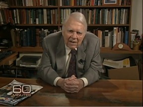 Andy Rooney of 60 Minutes
