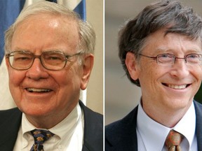 Warren Buffet and Bill Gates, the two richest men in the United States, are giving away billions of their wealth.