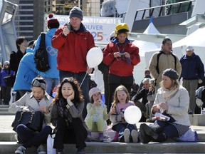 Ethnic diversity in downtown Vancouver