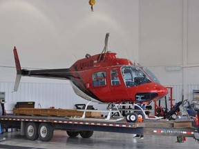 helicopter seized by police
