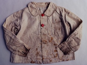 A blouse from the Hiroshima Peace Memorial Museum. Photo by Ishiuchi Miyako.