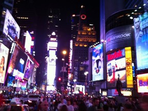 Times Sq at Night