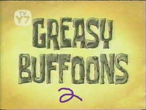 In one hour I saw three commercials diminishing men. One TV ad shows an overweight home handyman building a wooden structure in his backyard. But he's so dumb he traps himself inside his own wooden frame.