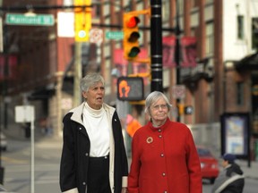 Bonnie Thiele (left) and Margaret McPhee
