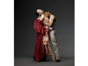 Simone Orlando and Donald Sales in Streetcar Named Desire.