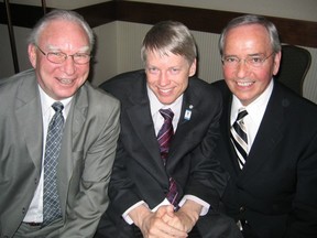 Former mayors Larry Campbell, Sam Sullivan and Philip Owen