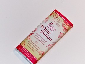 White Potion a scented chocolate bar