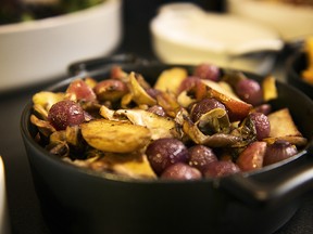 garlic roasted potatoes from chef terry pichor of sonora resort