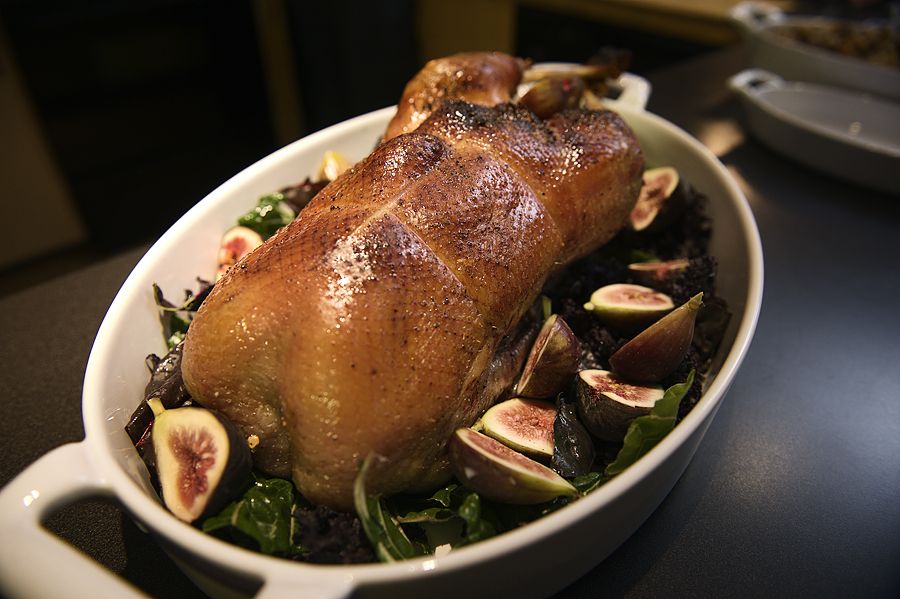 Roasted Fraser Valley goose Vancouver Sun