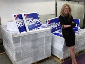 CALGARY, AB:  MARCH 26, 2011- Michelle Rempel in March as she prepared for her successful bid to win a seat in the House of Commons. (Lorraine Hjalte / Calgary Herald)