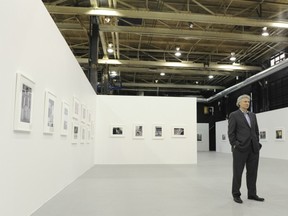 Andy Sylvester in his new Equinox Project Space at the Great Northern Way BCIT campus. (Photo by Jason Payne/ PNG)