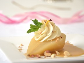 Culinary Capers Orange Anise Poached Pear