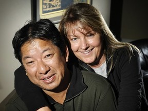 With rising immigration, expect more mixed-ethnic couples like Doug Lum (Chinese) and Joann Nielsen (Danish)