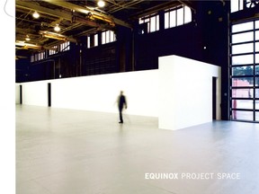 Equinox Project Space opens to the public Thursday, Feb. 2. Image from Equinox invitation.