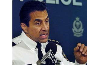 Oct 26- 2005-Vancouver Police Inspector Kash Heed talks  to media about gang violence.