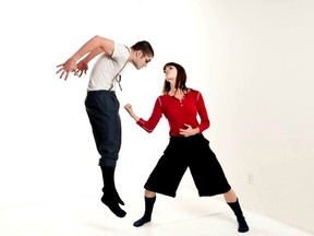 David Raymond and Tiffany Tregarthen perform Me So You So Me at The Dance Centre.