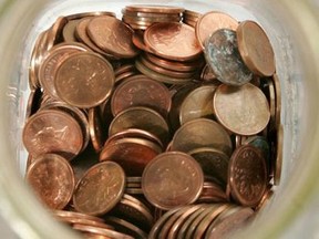 pennies