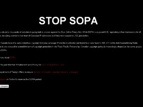 stop sopa