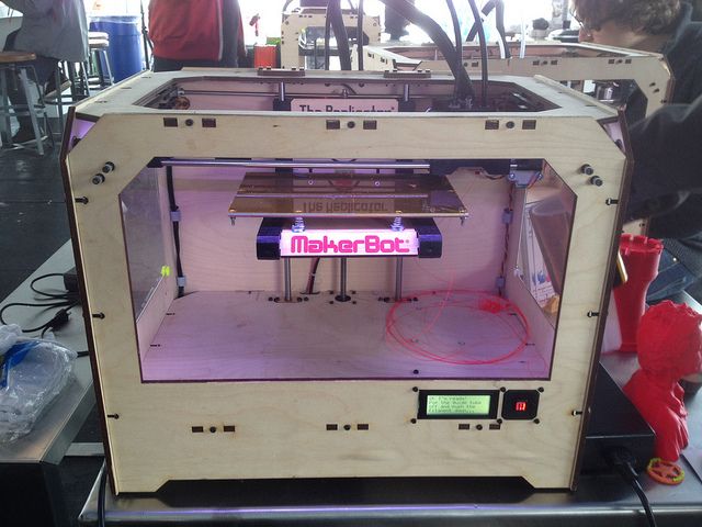 First @makerbot sighting at SXSW