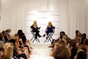 Rachel Zoe chats with Holt Renfrew Vice President Fashion Direction Barbara Atkin