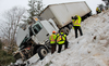 A scene from the making of Highway Thru Hell