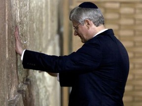 Prime Minister Stephen Harper took more than 200 Canadians, including 10 evangelical leaders, on his recent trip to Israel. Why?