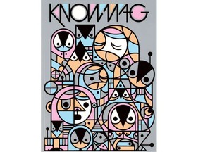 Cover of spring/summer issue of Knowmag by Don Pendleton