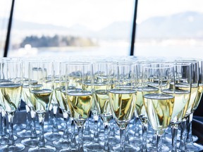 French Champagne at the ready at the Vancouver International Wine Festival