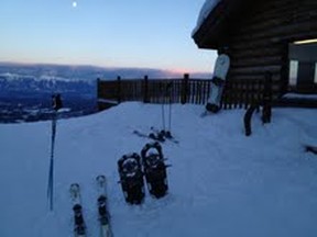 snowshoe fondue, Kimberley, BC