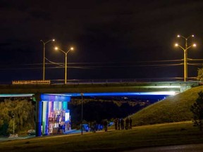 Pod Mostom transformed an unused area under an overpass into a covered public performance space.