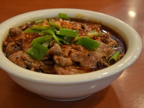 Best Szechuan boiled beef from S&W Pepper House