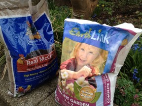 Two great all-purpose organic fertilizers.