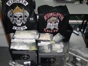 RCMP photo of items seized during investigation