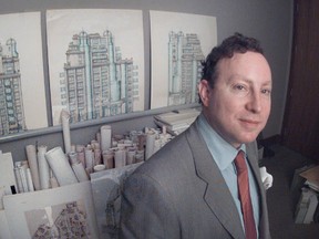 Lorne Segal, philanthropist and developer, in a 2001 photograph done for a story about his Kingswood project in Vancouver.