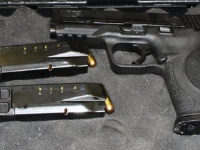 Smith and Wesson seized after arrest of Ryan Moore